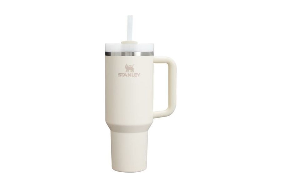 Stanley Quencher H2.0 40 oz tumbler in cream