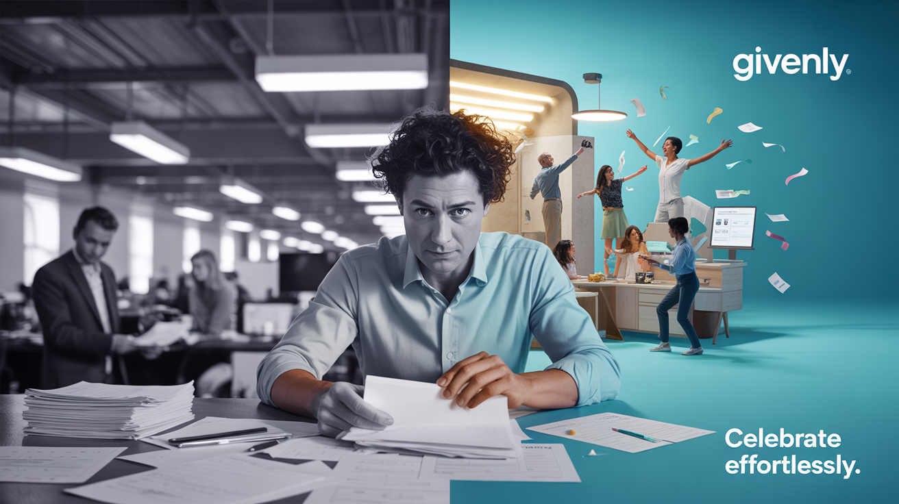 🎉 Only 1 in 3 employees feel recognized—don’t let milestones slip! Automate birthdays & work anniversaries with tools like Givenly to boost loyalty, save HR time & keep teams engaged. #EmployeeRecognition
